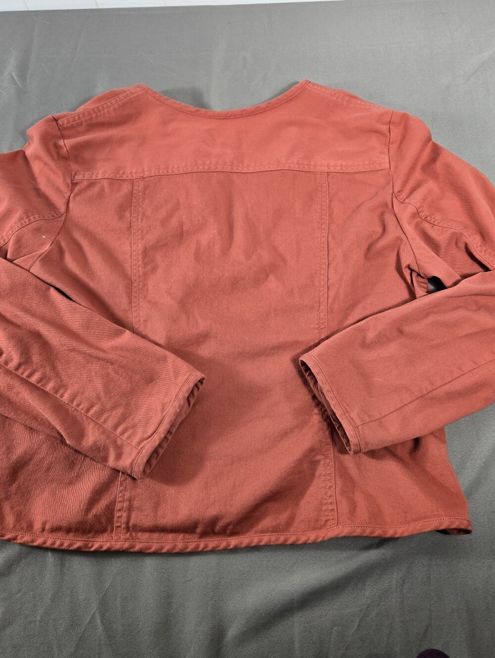 Pendleton Coral Button-Front Jean Jacket - Picture 5 of 6